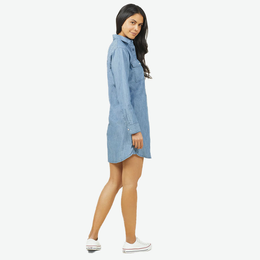 Prospect Chambray Shirt Dress