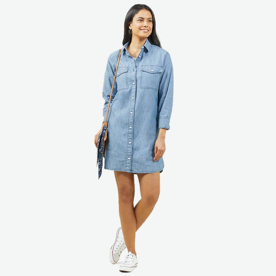 Prospect Chambray Shirt Dress