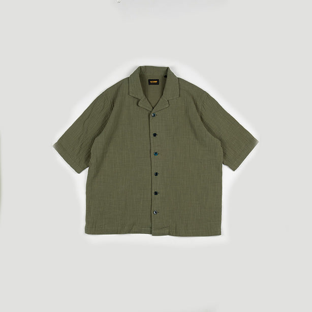 Relax Camp Shirt Double Weave Cotton